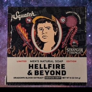 Dr Squatch - Stranger Things - Hellfire & Beyond - Limited Edition Soap